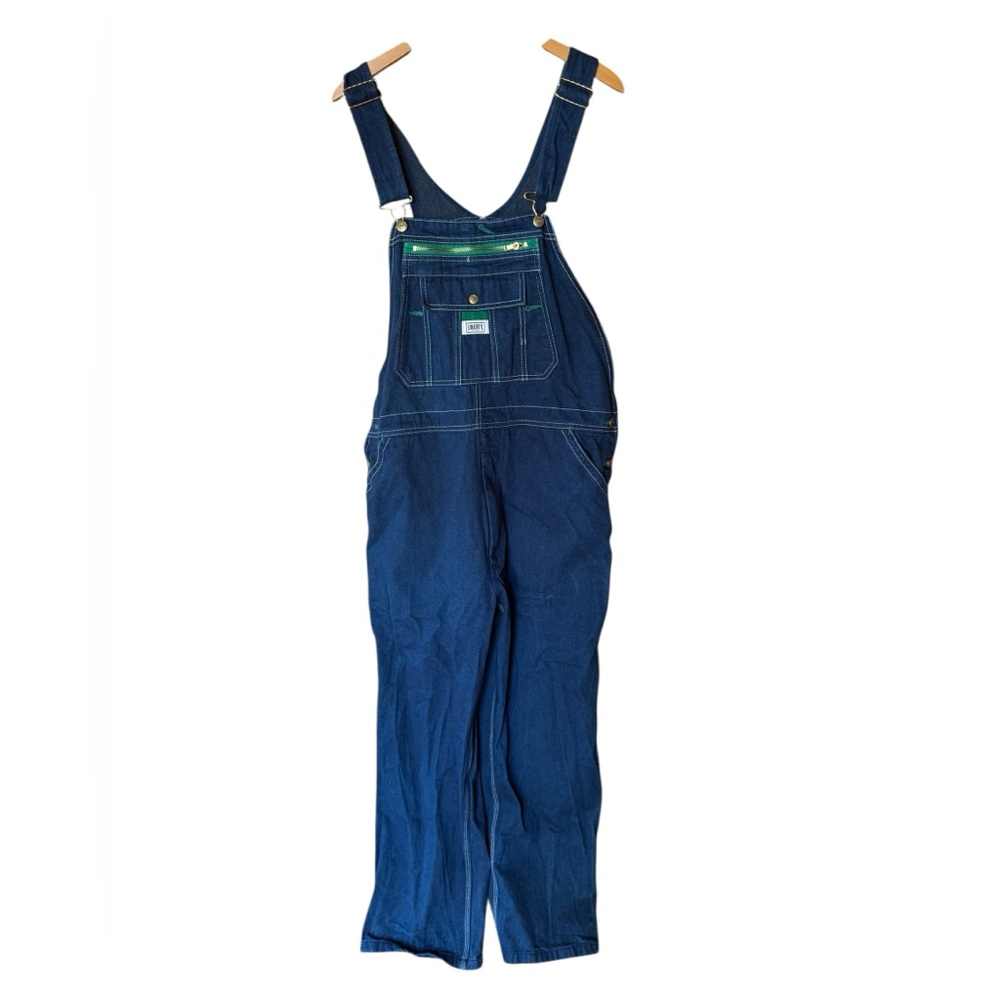 1990s Liberty Stonewashed 100% Cotton Denim Overalls